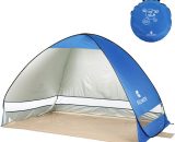 Keumer - 78,7 x 47,2 x 51,2 pouces automatique instantané Pop-up tente de plage Anti uv abri solaire Cabana pour Camping pêche randonnée pique-nique Y19205DB|831 755924244626
